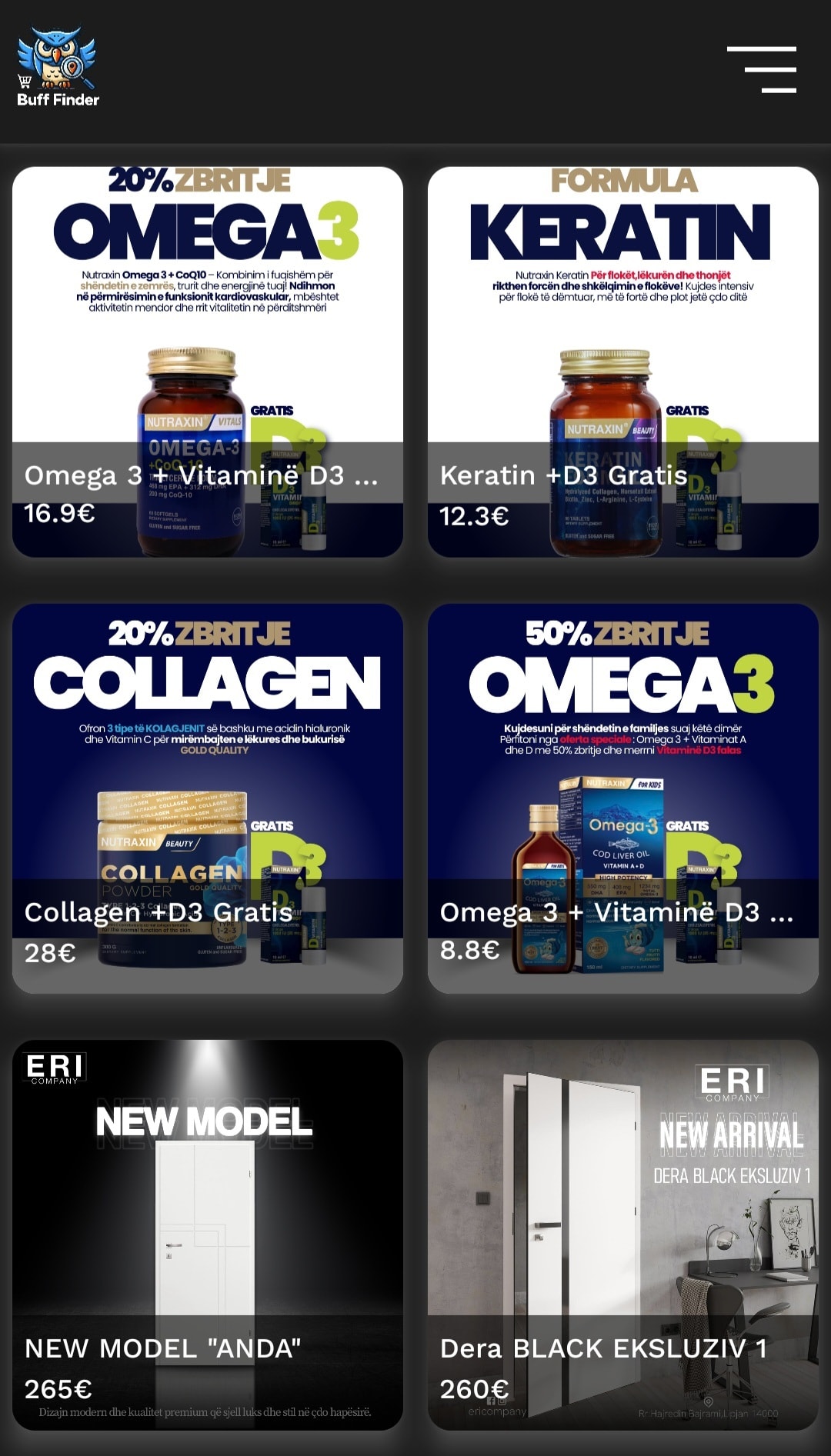 Buff Finder (Mobile)